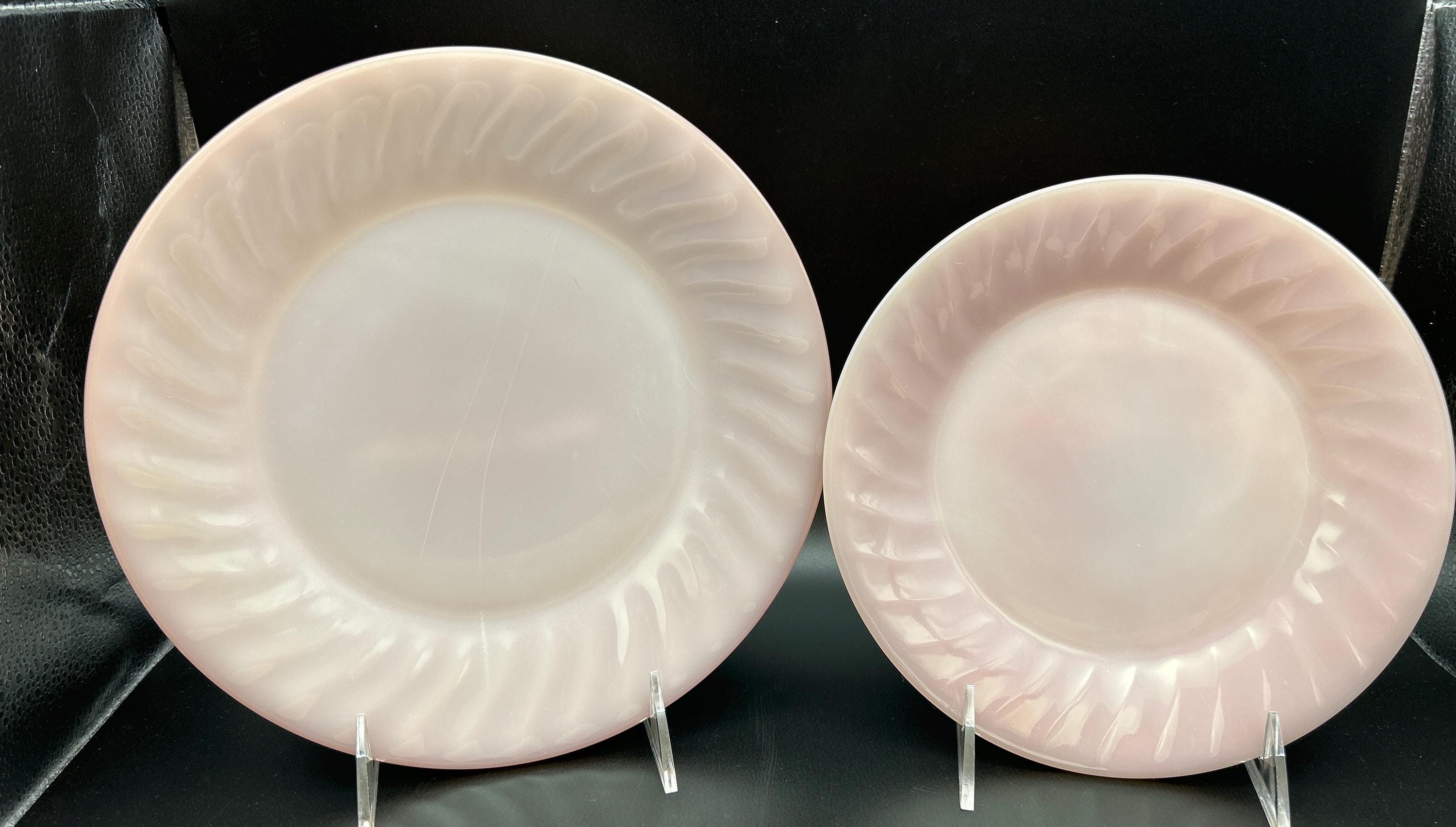 fireking ファイヤーキング　スワールピンク　11インチ　サービスプレート fireking ファイヤーキング スワールピンク 11インチ サービスプレート