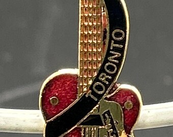 Hard Rock Cafe Red Guitar Pin