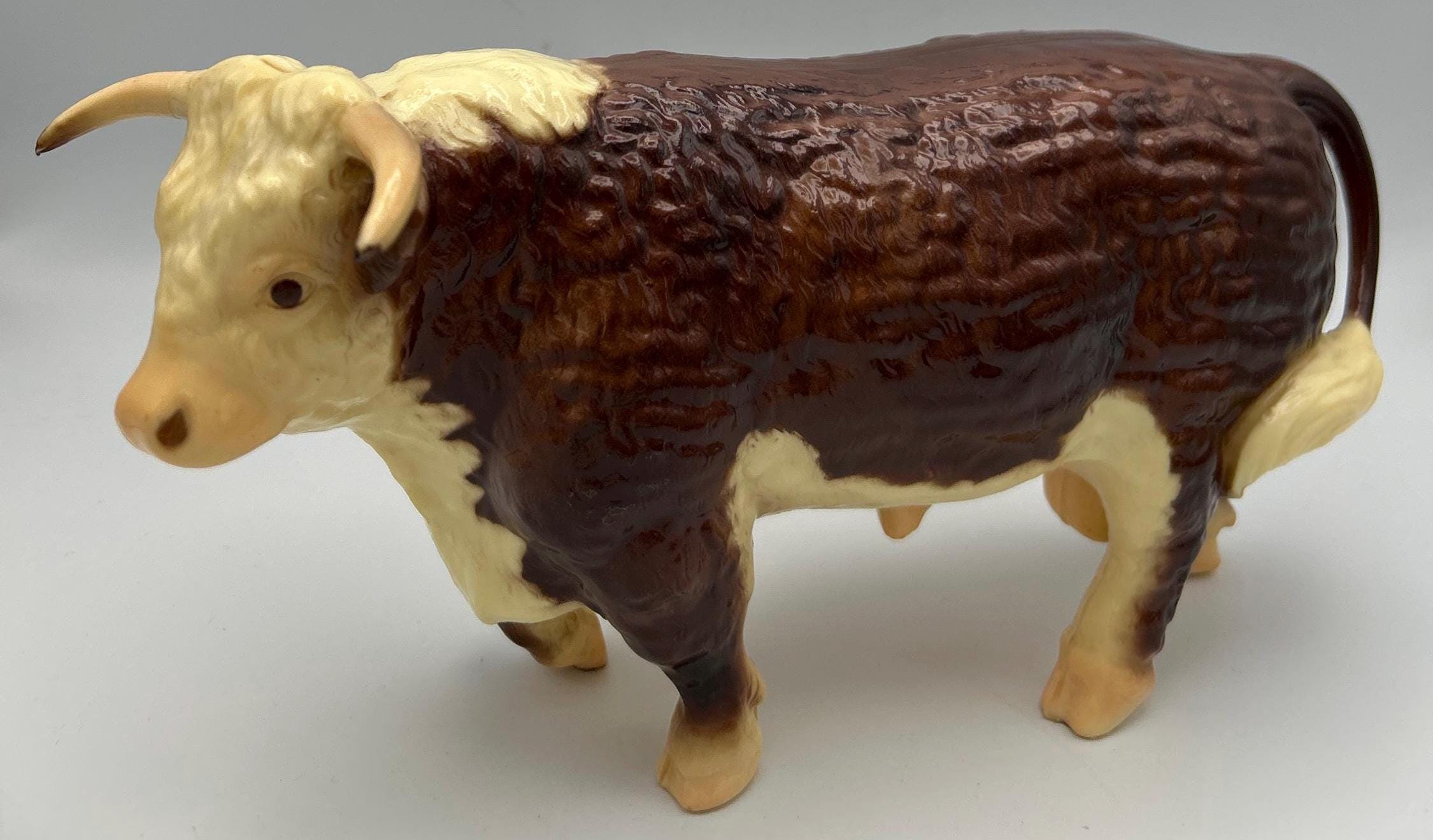 Vintage Hereford Bull - Etsy