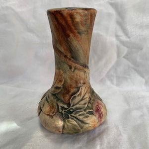 Vintage Weller Baldin Apple Pottery Vase