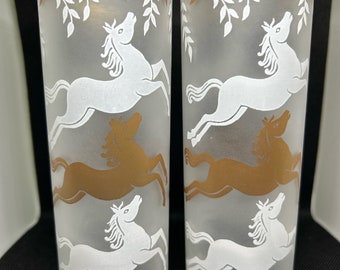 2 Libbey 7&quot; Zombie/ Tom Collin’s Tumblers
