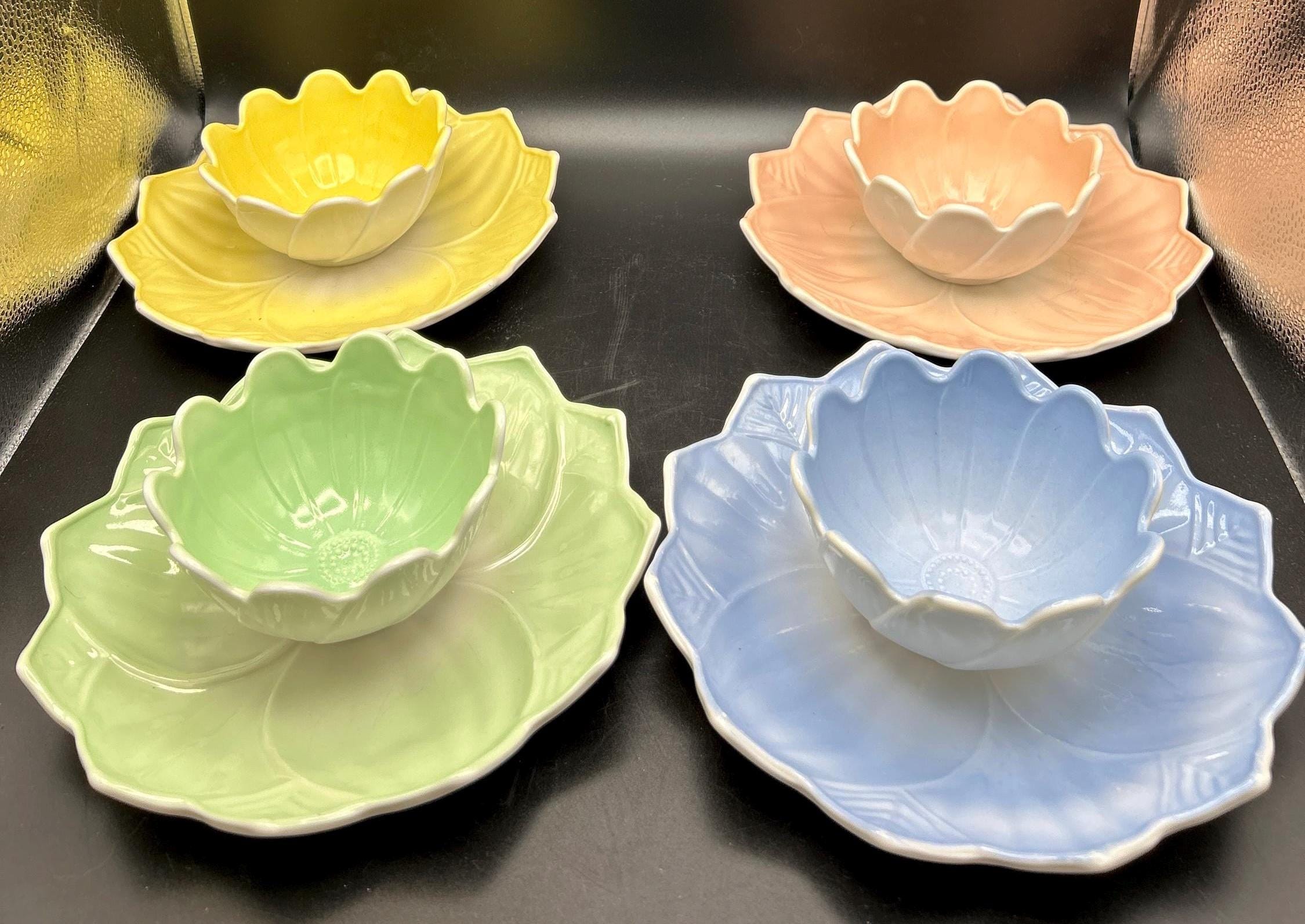 Fire king lotus bowl - Etsy 日本