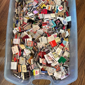 50 Random Vintage Matchbooks Miscellaneous