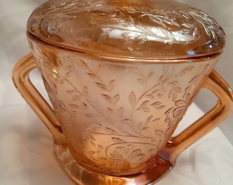 Floragold Louisa Creamer, Sugar w lid