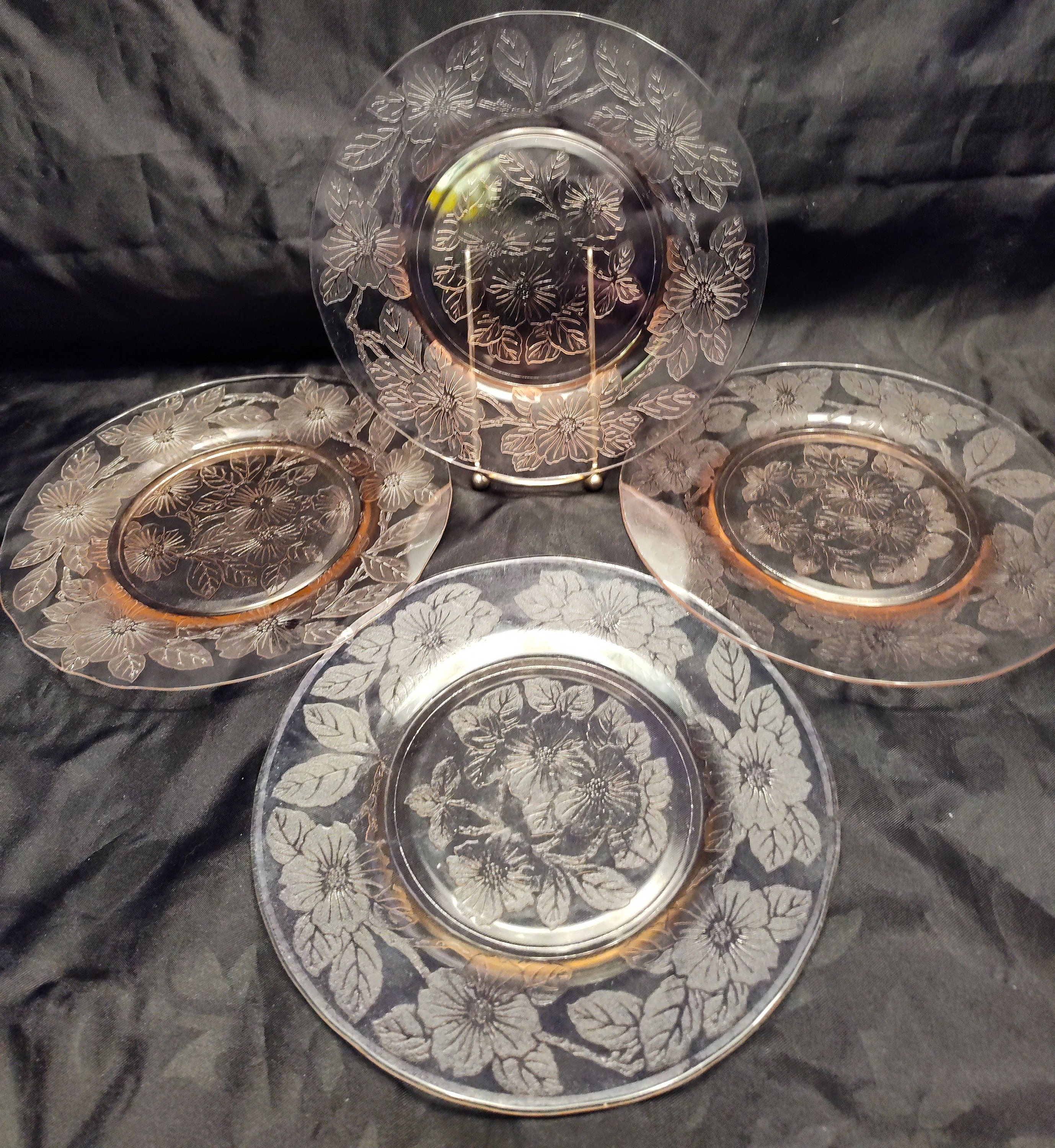 ピンク ハナミズキ アップル ブロッサム 8インチ プレート 4枚 - Etsy 日本