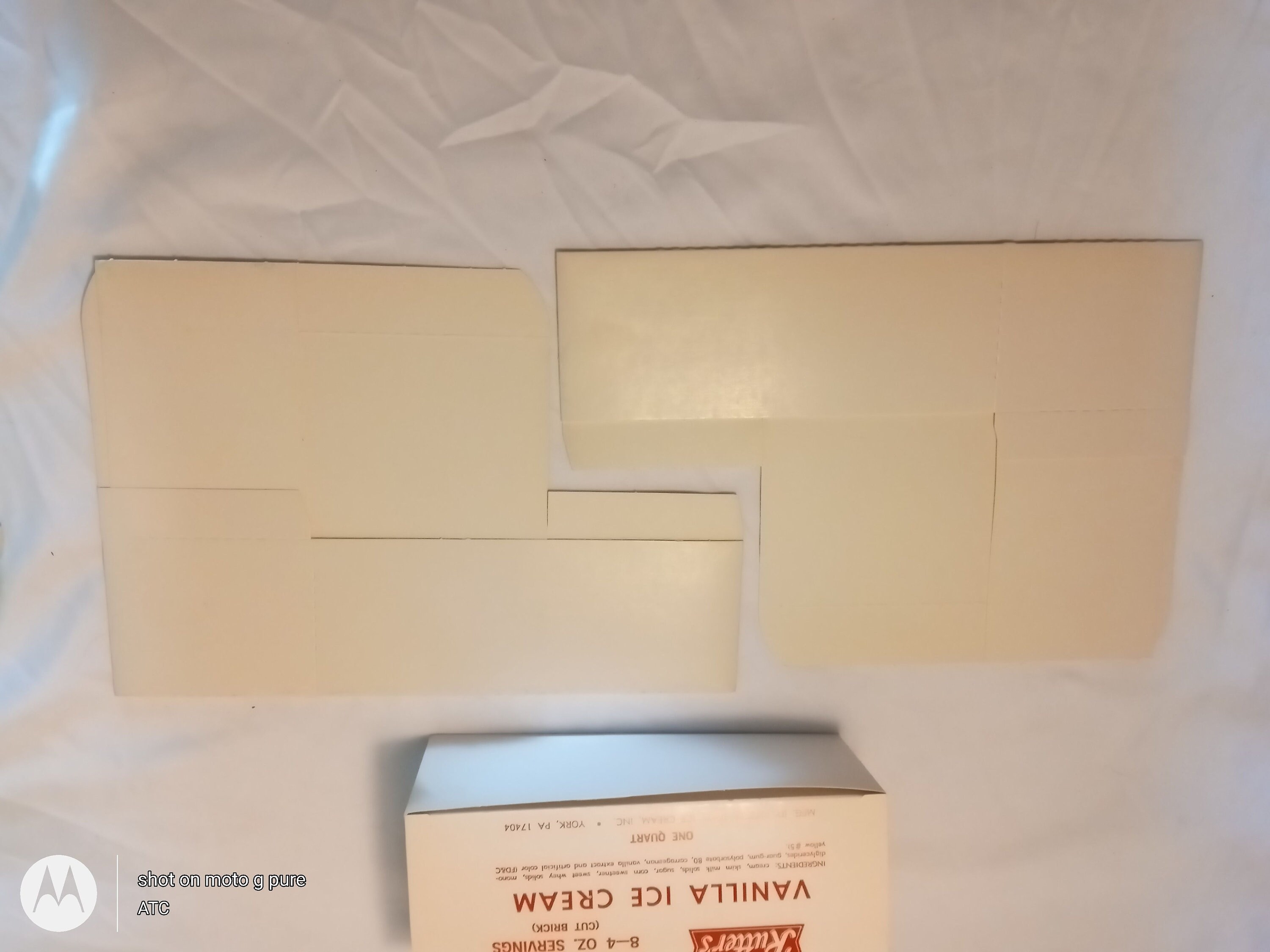 9 Vintage Rutter's Vanilla Ice Cream Hostess Pack Boxes - Etsy