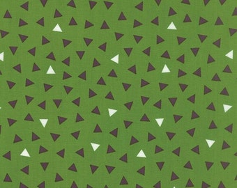 Basic Mixologie by Studio M for Moda, geometric fabric, green fabric, SKU 33022-26