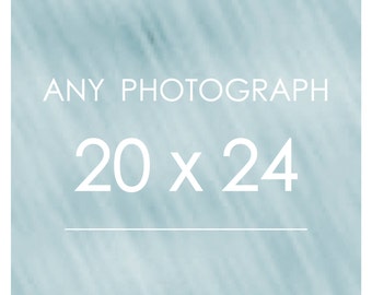 Any Photograph as a 20x24 Print