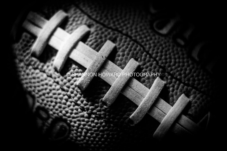 Football Photography Black and White Sports Wall Art Gifts Etsy