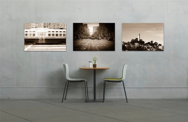Black and White San Francisco Photography Coit Tower Telegraph Hill Art Print Northern California Bay Area Urban City Architecture Wall Art