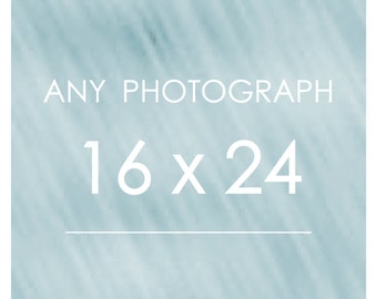 Any Photograph as a 16x24 Print