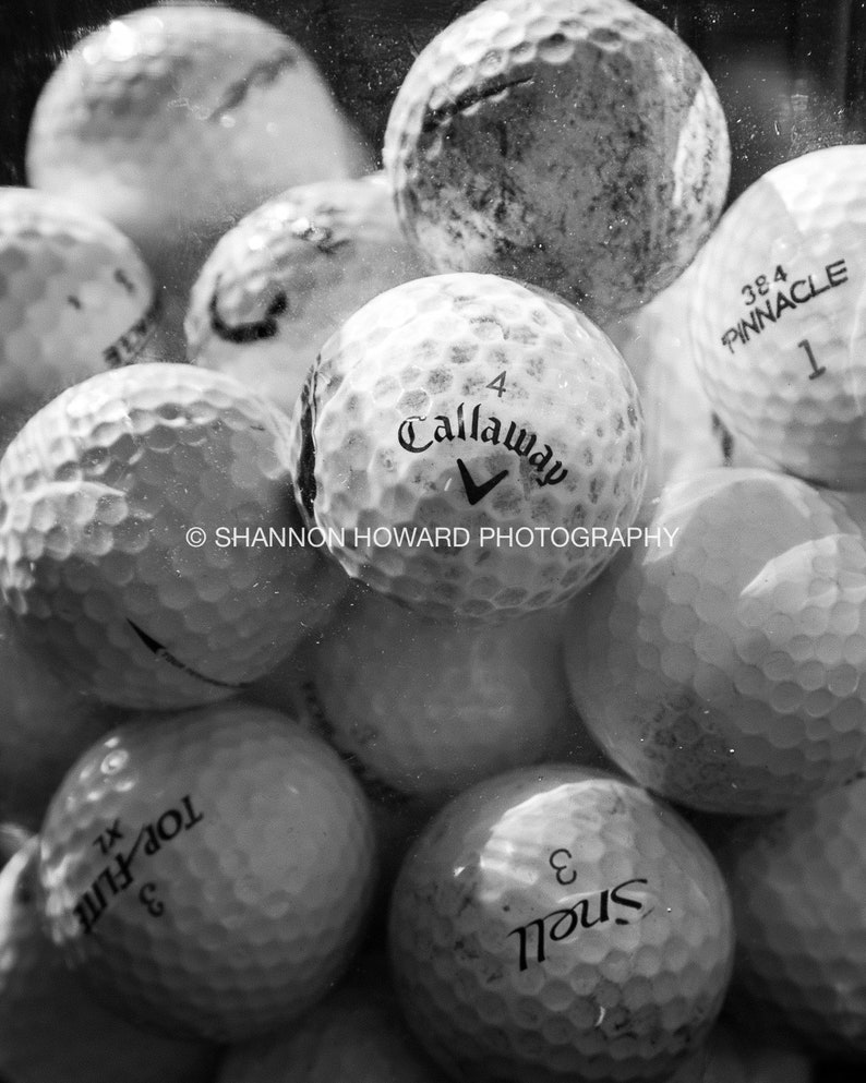 Golf Art, Golf photography, Sports pictures, Teen room decor, Golf print set, Sports art, Golf Balls, Man Cave Wall Art, Gifts for Golfers image 3