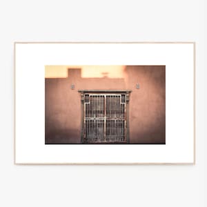 Albuquerque Photography New Mexico Art Print Rustic Door Southwestern U.S. Old Town Adobe Santa Fe Photography Decor Travel Photography Rose
