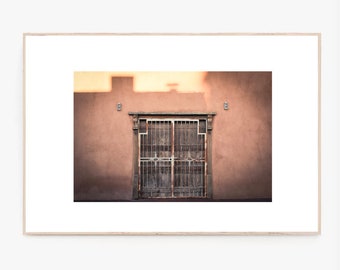 Albuquerque Photography New Mexico Art Print Rustic Door Southwestern U.S. Old Town Adobe Santa Fe Photography Decor Travel Photography Rose