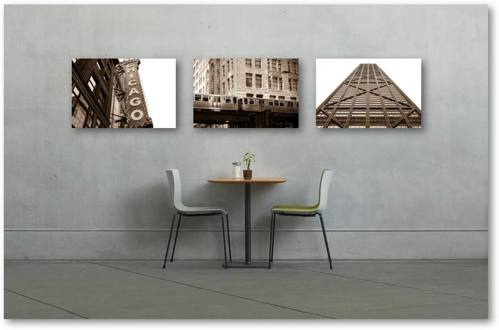 Black and White Chicago Photography Downtown Chicago Print El - Etsy