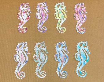 Seahorse Metal Wall Art Indoor Outdoor In Assorted Colors