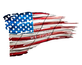 Patriotic Metal Art