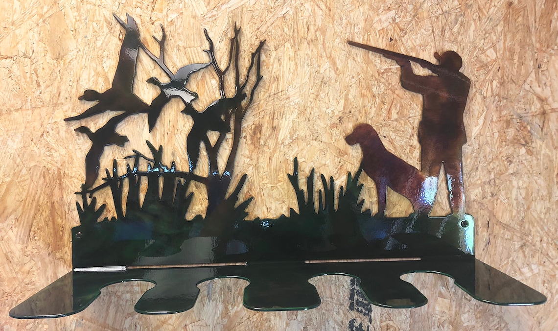 Wader Hanger Duck Hunting Fly Fishing Metal Wall Art for Etsy