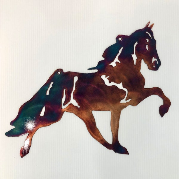 Large Outdoor Horse Metal Wall Art Etsy