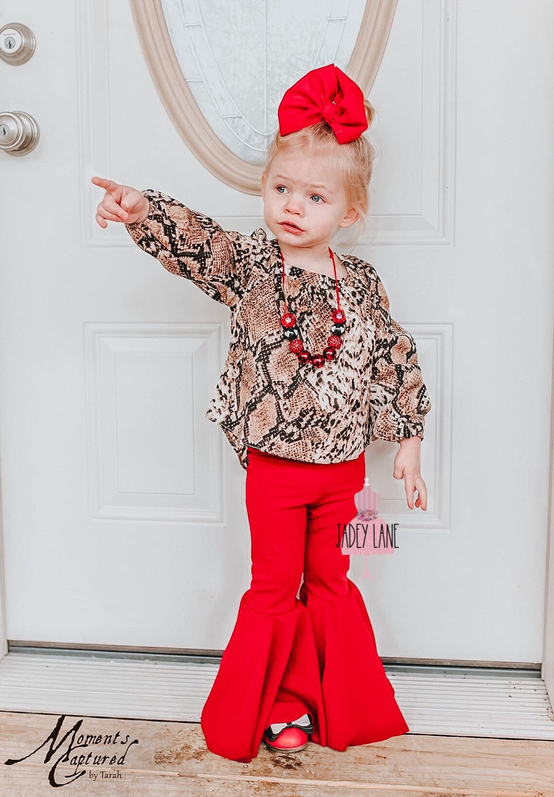 red bell bottom pants plus size