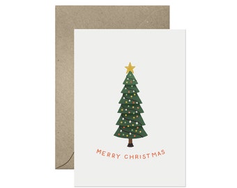 Merry Christmas - C6 Greeting Card