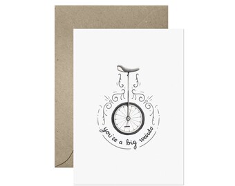 Big Weirdo - C6 Greeting Card