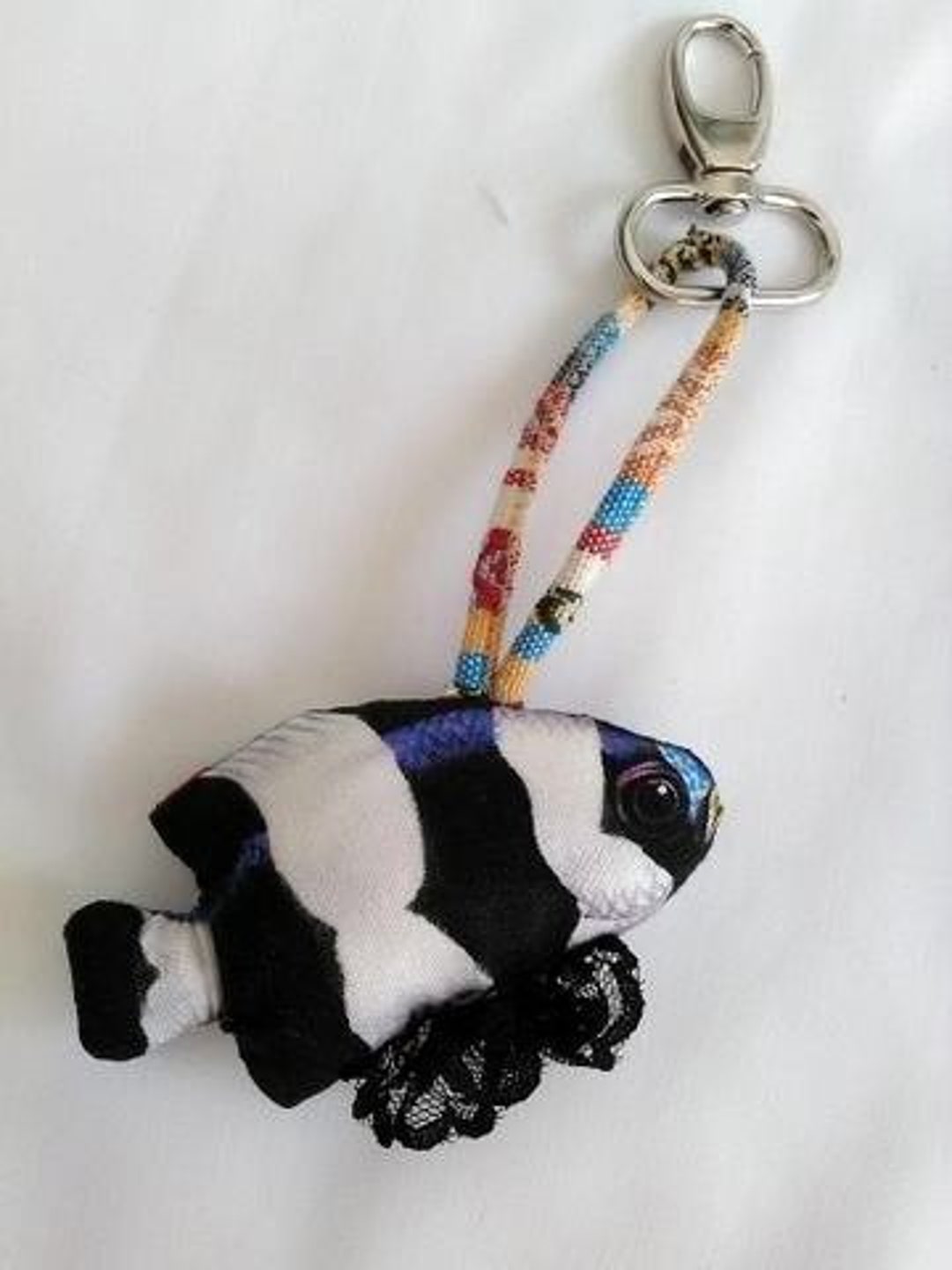 Berlingot Key Ring, Bag Charm or Door Accessory