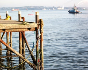 Ireland - Pier, Digital Download, Digital Photography, Frame TV Art, Zoom Background