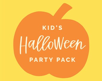 Kids' Halloween Party Pack • Instant Download •  Download Once—Print Infinitely! • Classroom Party • Halloween Games