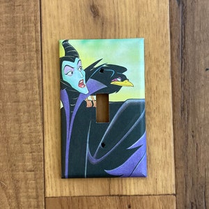 Maleficent Sleeping Beauty Light Switch Plate Cover, SB13