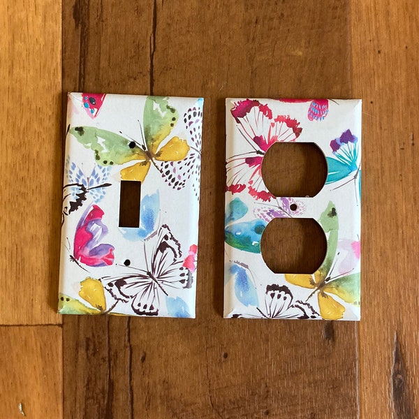 Butterfly Light Switch and Electrical Outlet Cover