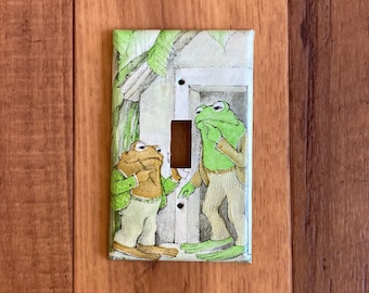 Frog and Toad Light Switch Cover