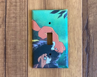 It's You Light Switch Cover Tod and Copper, Fox and the Hound Decoration