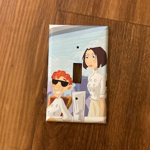 Ratatouille Light Switch Plate Cover, Ratatouille Movie, Ratatouille Decor, Ratatouille Decoration, Ratatouille Linguini, Chef Gift, RAT1