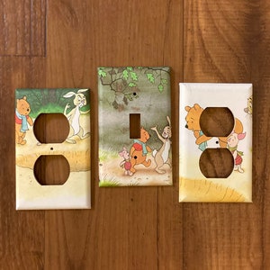 Winnie the Pooh Light Switch and Electrical Electrical Cover, WTP7