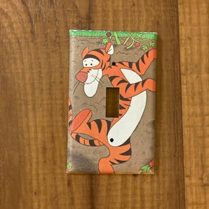 Winnie the Pooh Tigger Light Switch Plate Cover, WTP23