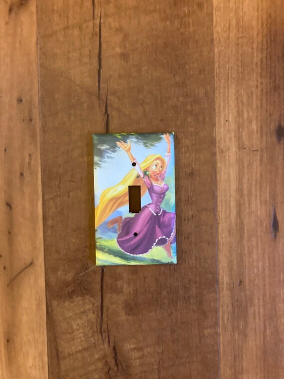 Tangled (Rapunzel) Light Switch Plate Cover, Tangled Decor, Tangled  Nursery, Tangled Rupunzel, Rapunzel Decor, Repunzel Nursery