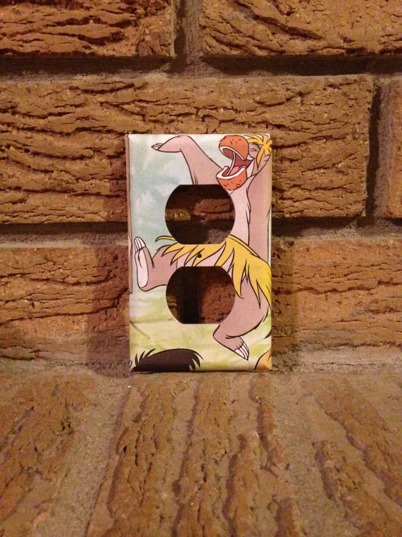 Jungle Book Baloo Electrical Outlet Cover JB7 Etsy