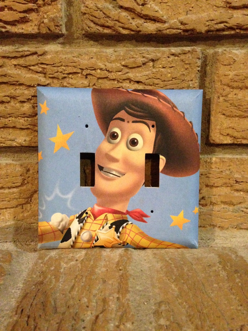 Woody Light Switch Cover Toy Story Toy Story Woody Toy Story Etsy