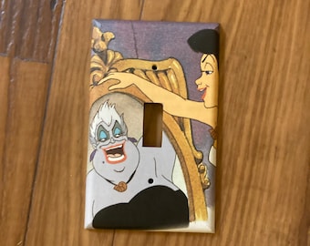 The Little Mermaid Ursula Light Switch Cover, LM11