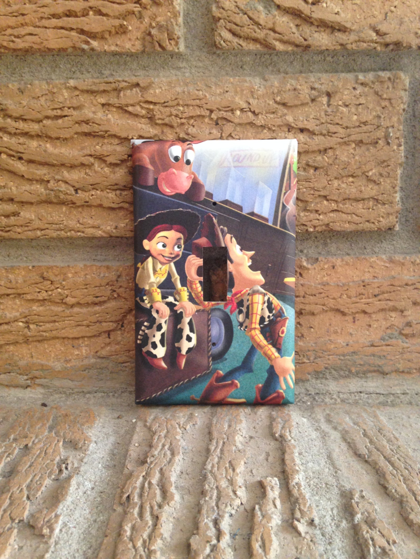 Jessie and Woody Toy Story Light Switch Cover Toy Story Etsy