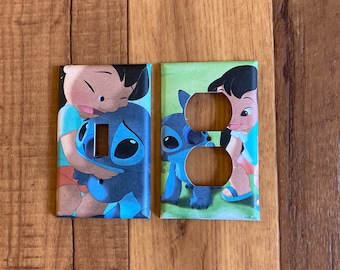 Lilo and Stitch Light Switch and Electrical Outlet Cover