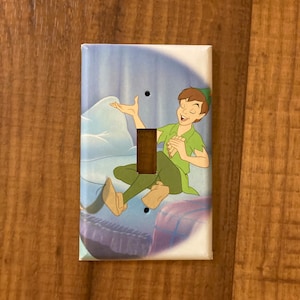 Peter Pan Light Switch Cover Plate, Peter Pan Nursery, PP29