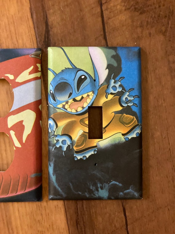 Lilo and Stitch Light Switch and Electrical Cover, Stitch Decoration, LS1 