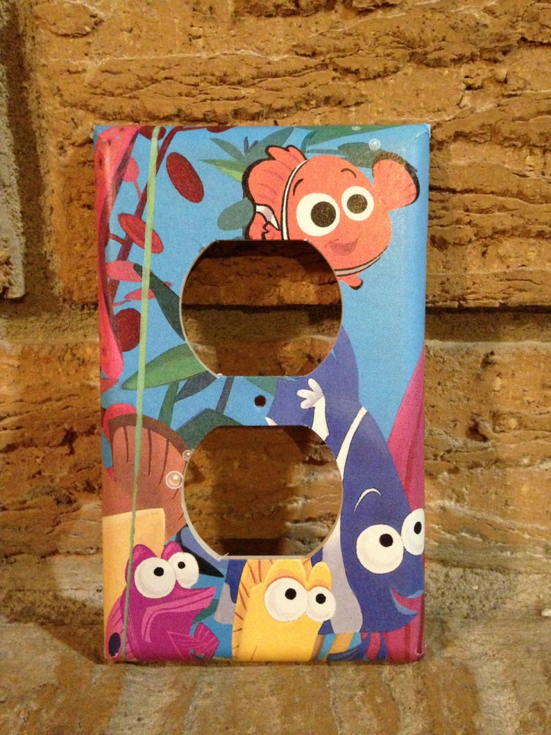 Finding Nemo Light Switch and Electrical Socket Cover Marlin | Etsy