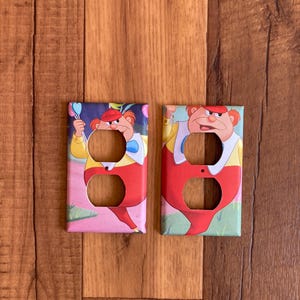 Tweedle Dee and Tweedle Dum Electrical Outlet Covers