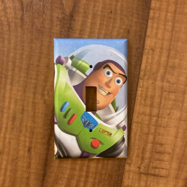 Buzz Lightyear Toy Story Light Switch Cover, Toy Story Decor, Toy Story Buzz Lightyear, Toy Story Nursery, Toy Story Decor, Toy Story, TS3