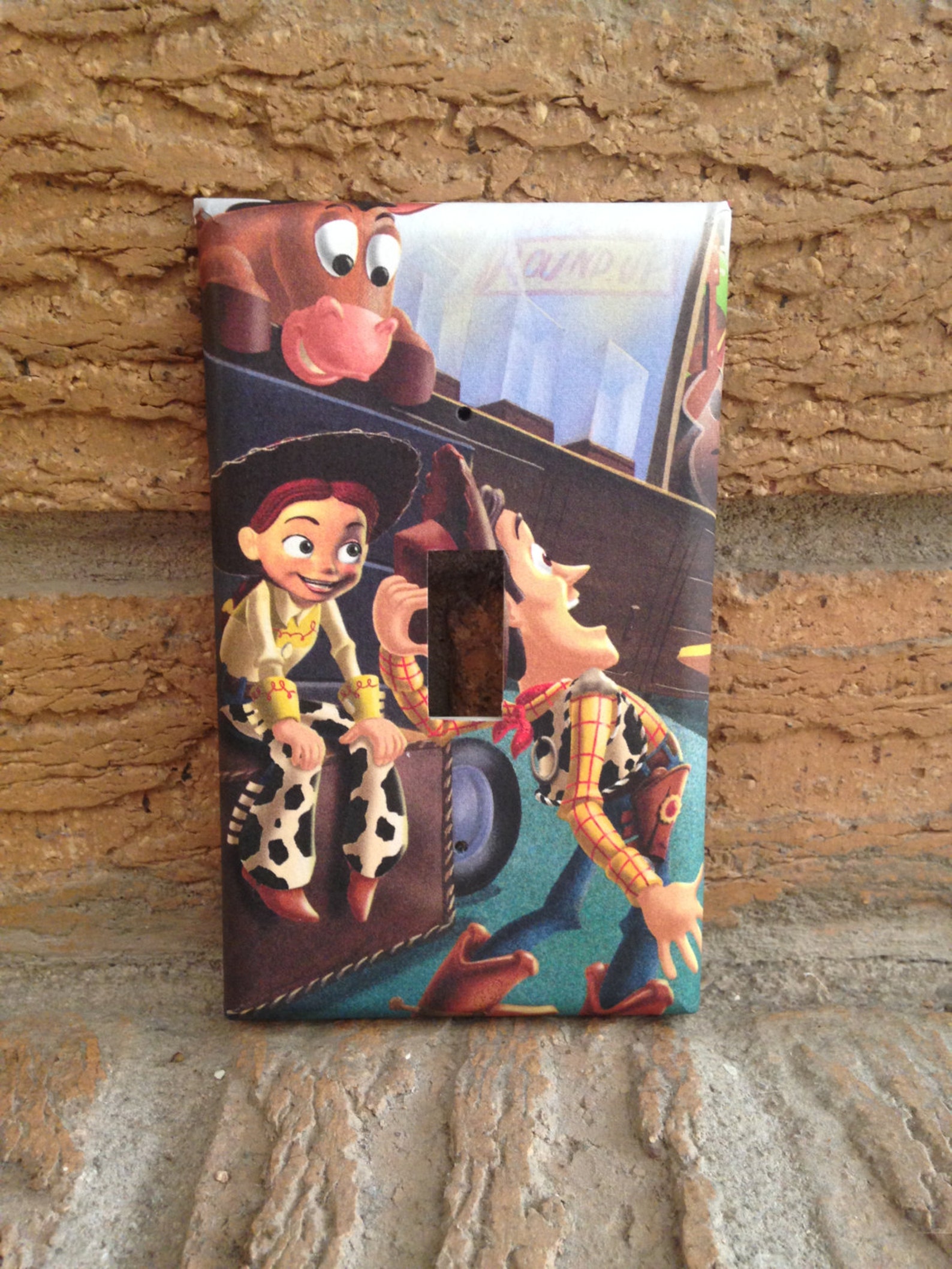Jessie and Woody Toy Story Light Switch Cover Toy Story Etsy