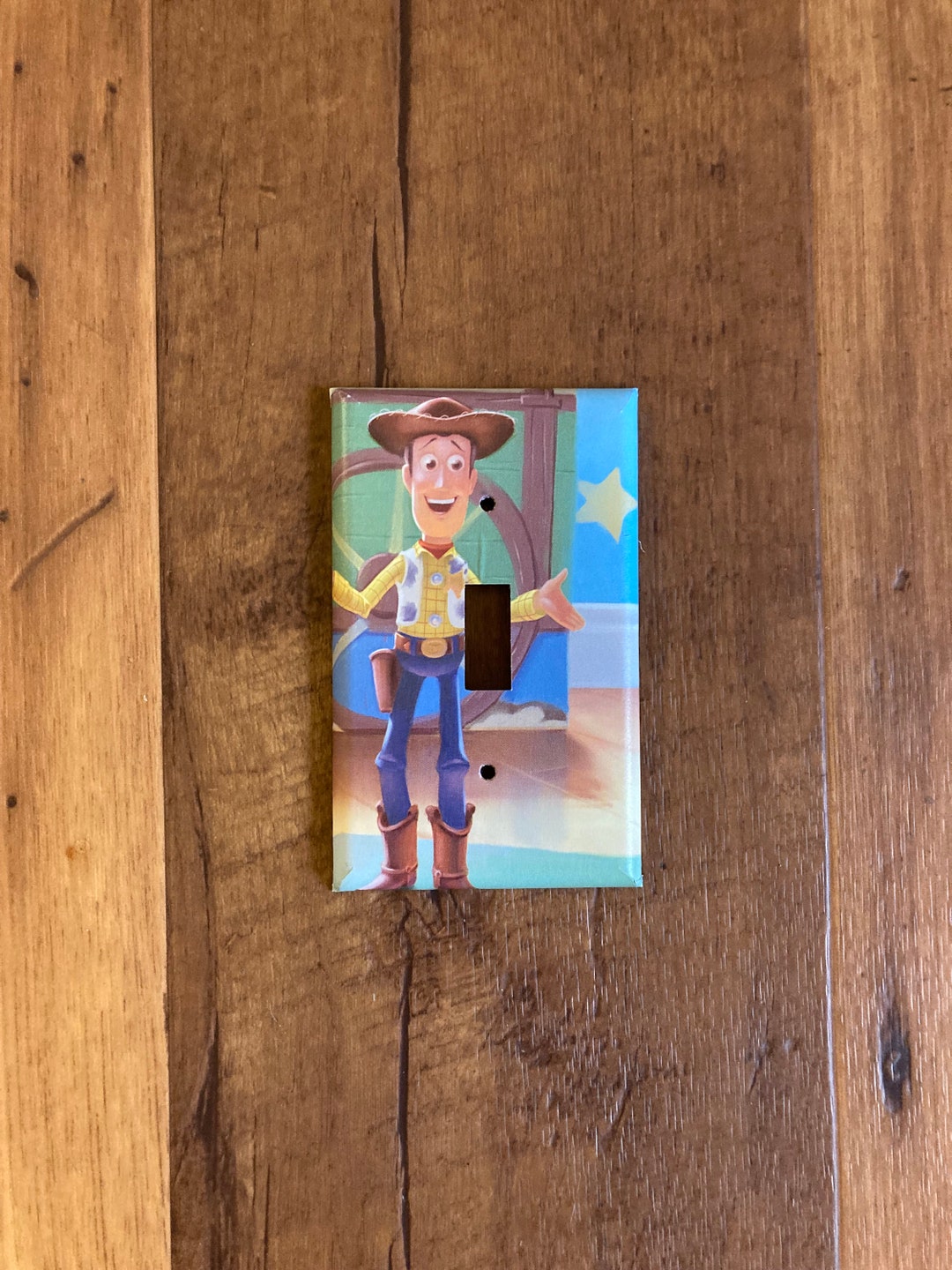 Woody Light Switch Cover Toy Story Toy Story Woody Toy Story Etsy