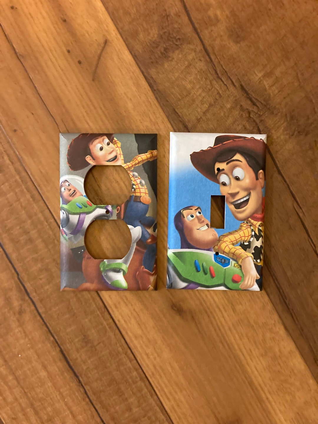Woody and Buzz Toy Story Light Switch and Electrial Cover, Toy Story